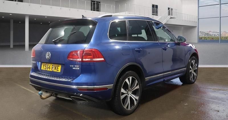 Used VW Touareg R-line 2015 Blue SUV