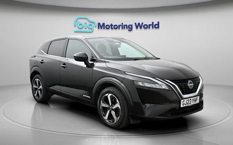 Used Nissan Qashqai N-Connecta 190 HP (139 kW) 2023 Black SUV
