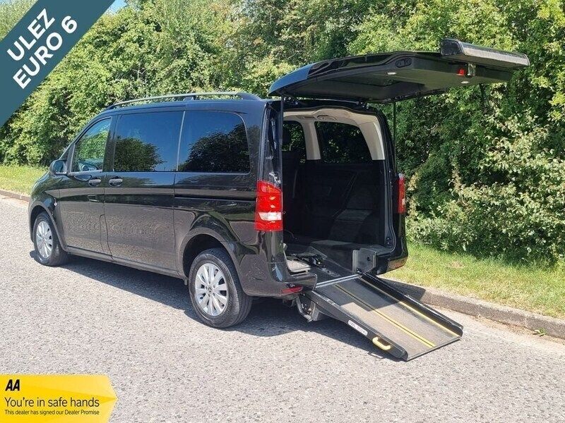 Black Used 2019 Mercedes Vito Van | £24,945 (Expensive) - Image 1/4