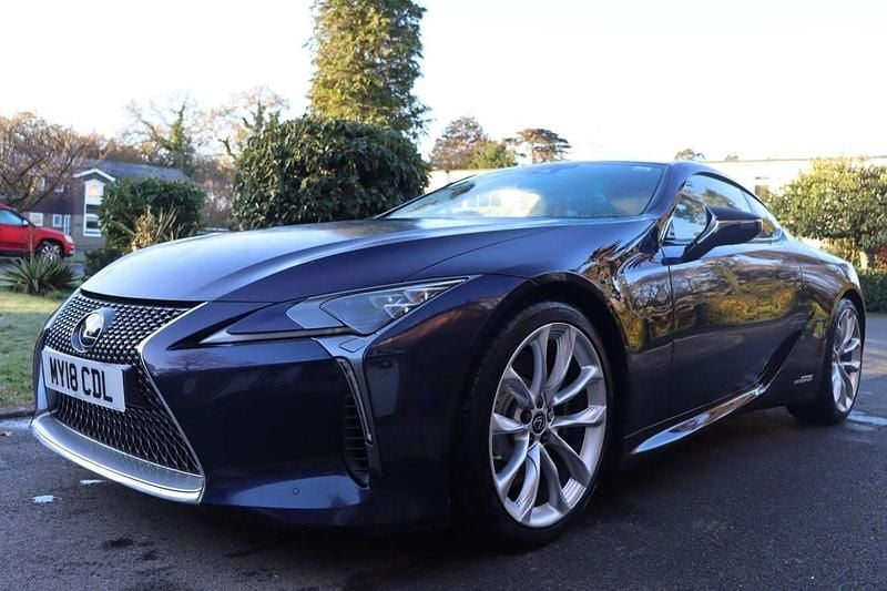 Used Lexus LC 500 Sport Line 2018 Blue Coupe