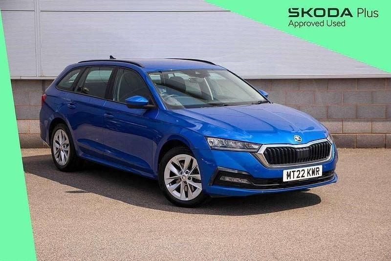 Blue Used 2022 Skoda Octavia SE Technology Estate | £18,990 (Fair price) - Image 1/4