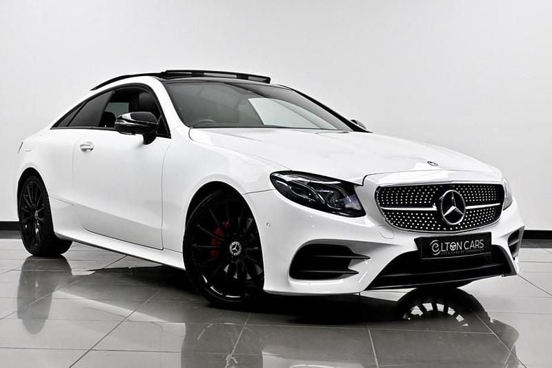 White Used 2017 Mercedes E220 AMG Line Premium Plus Coupe | £18,990 (Expensive) - Image 1/1