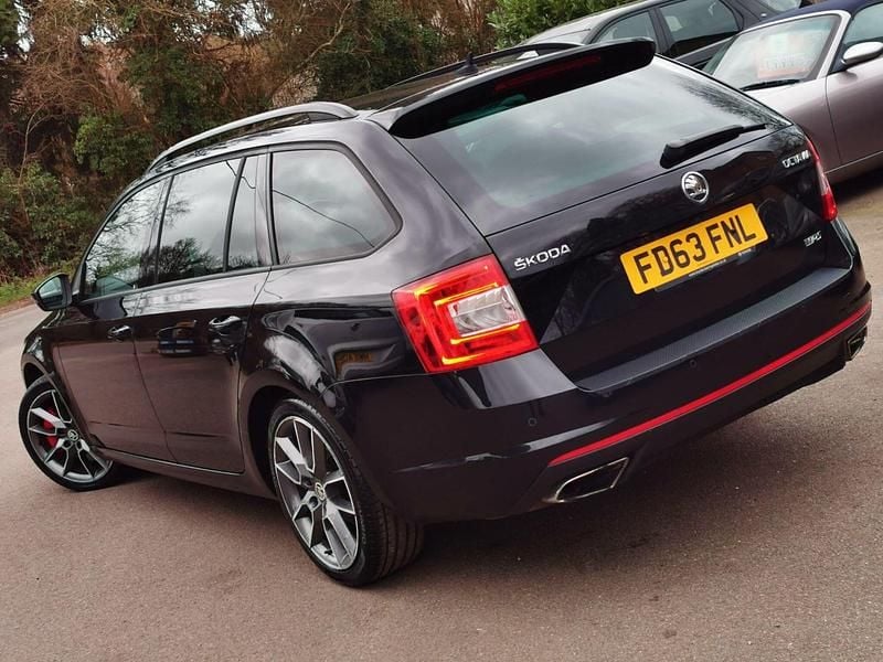 Used Skoda Octavia vRS 2013 Black Estate