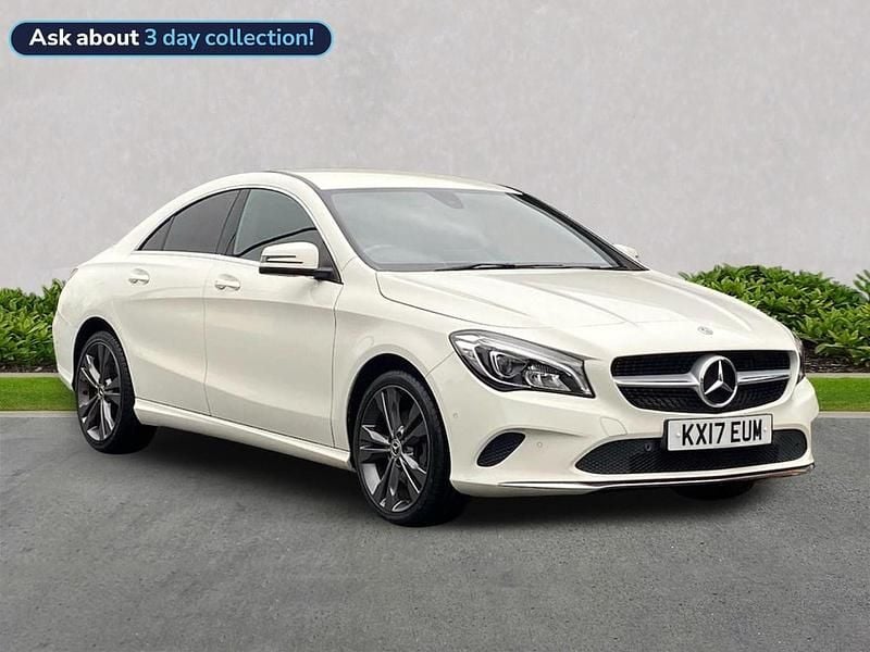 White Used 2017 Mercedes CLA220 Sedan | £12,426 (Good price) - Image 1/4