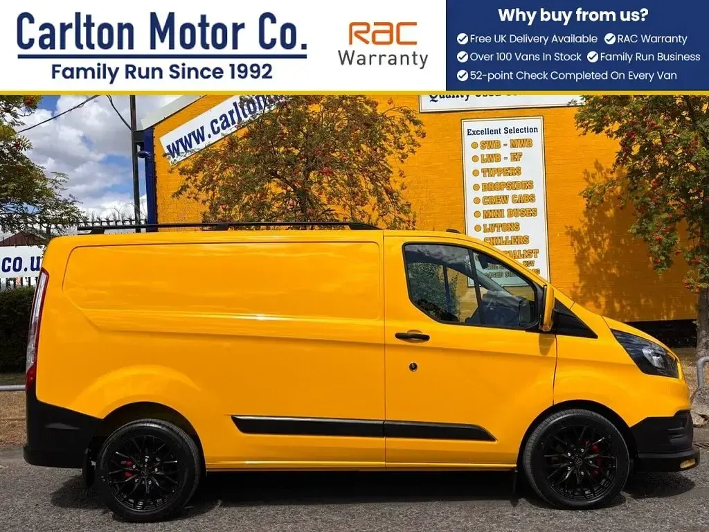 Used Ford Transit Custom S 130 HP (95 kW) 2022 Yellow Van