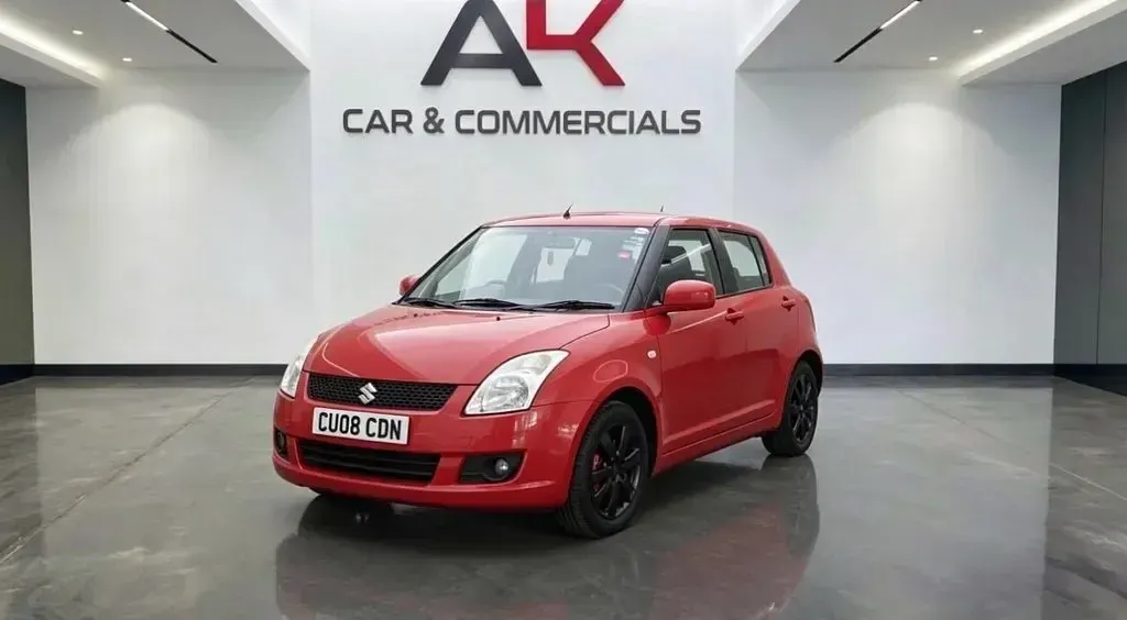 Used Suzuki Swift GLX 102 HP (75 kW) 2008 Red Hatchback