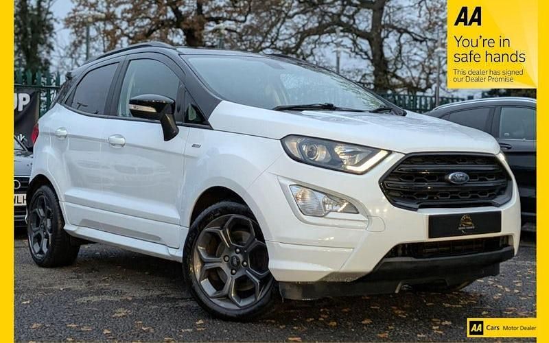 White Used 2019 Ford Ecosport ST-Line SUV | £11,388 (Fair price) - Image 1/4