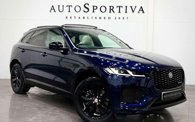 Usado Jaguar F-Pace R-Dynamic 404 HP (297 kW) 2022 Azul SUV