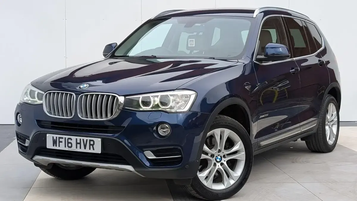 Begagnad BMW X3 xLine 190 HK (139 kW) 2016 Blå SUV