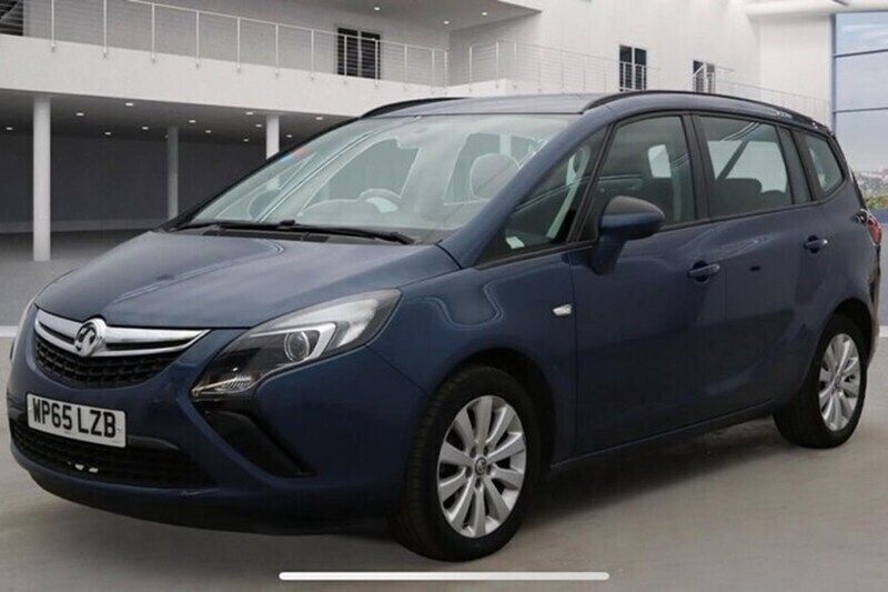 Blue Used 2015 Vauxhall Zafira Tourer Design Edition MPV | £5,495 (Good price) - Image 1/1