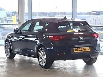 Used Seat Leon SE 110 HP (80 kW) 2022 Blue Hatchback