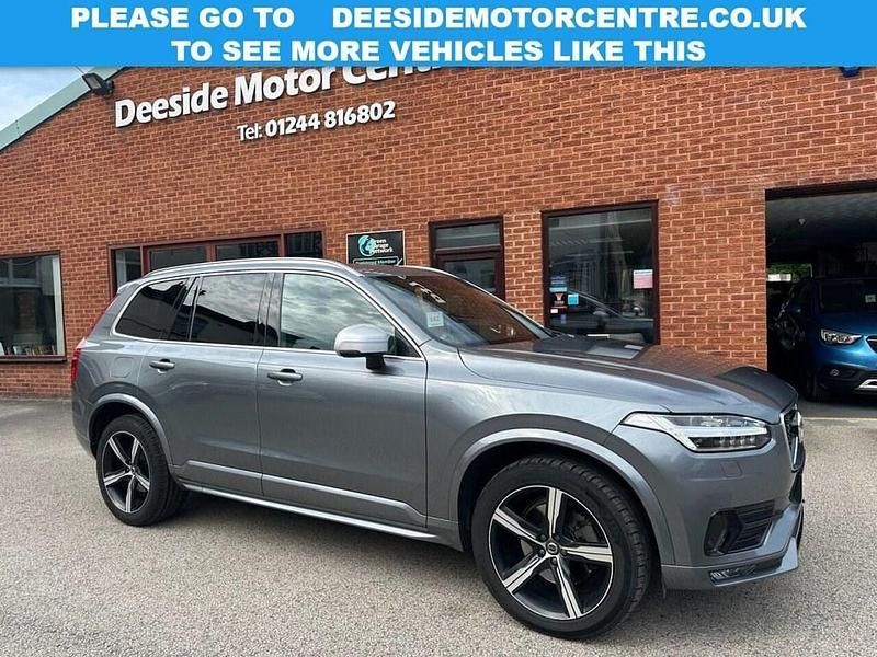 Grey Used 2019 Volvo XC90 R-Design SUV | £25,495 (Fair price) - Image 1/3