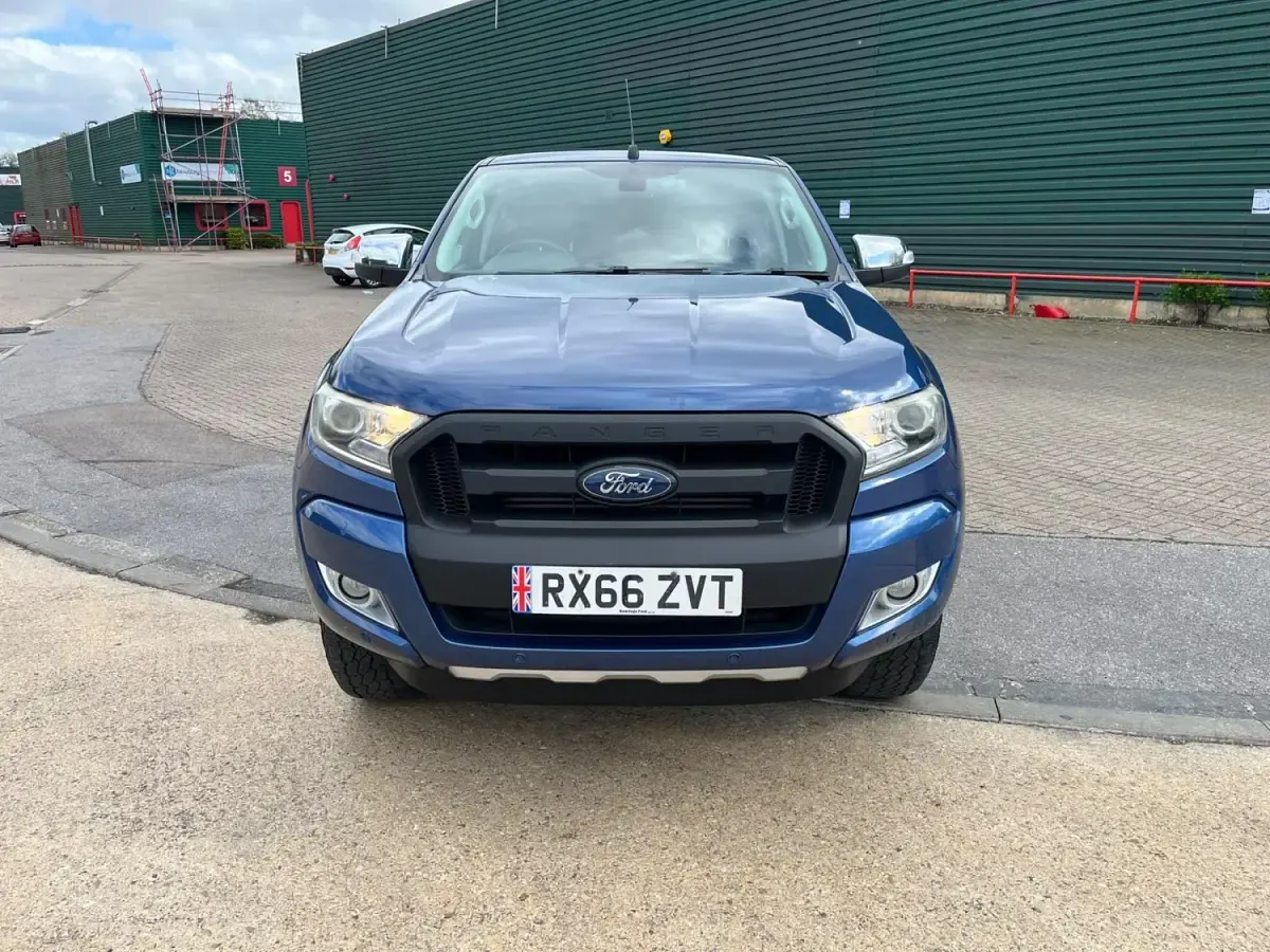 Second-hand Ford Ranger Limited 160 CP (117 kW) 2016 Albastru Pickup