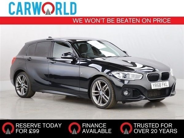 Black Used 2018 BMW 118 M Sport Hatchback | £13,188 (A bit pricey) - Image 1/1