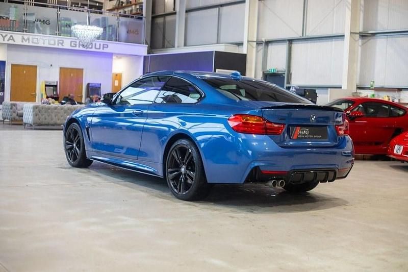 Used BMW 420 M Sport 190 HP (139 kW) 2017 Blue Coupe