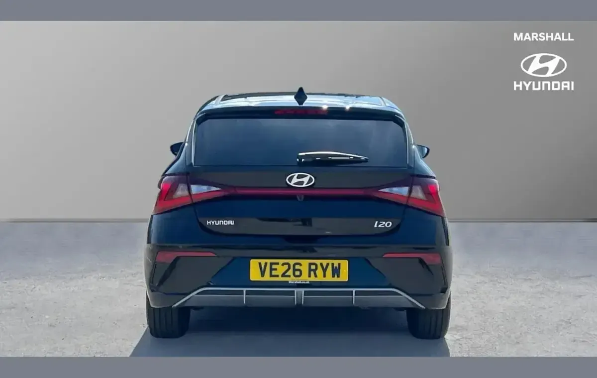 New Hyundai i20 Blackline 90 HP (66 kW) 2026 Phantom black Hatchback