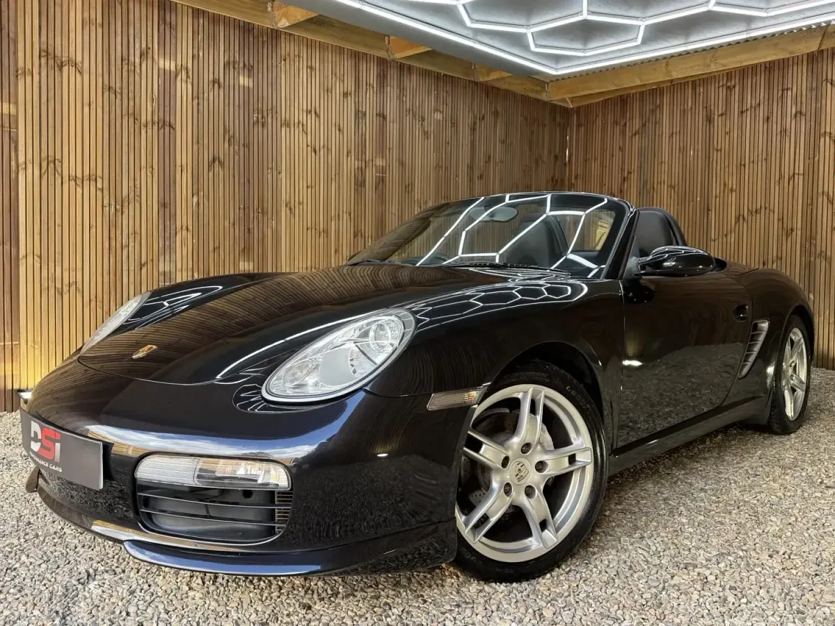 Second-hand Porsche Boxster Sport 245 CP (180 kW) 2008 Negru Cabrio