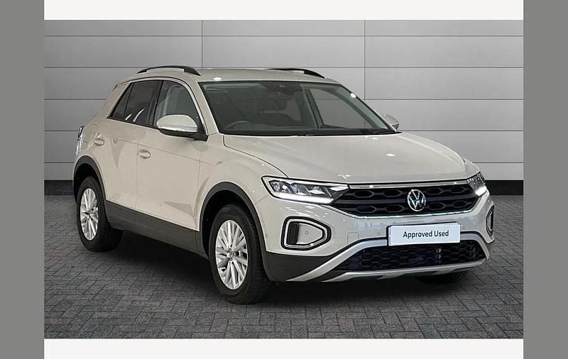 Ascot grey Used 2023 VW T-Roc Life SUV | £18,690 (Fair price) - Image 1/3