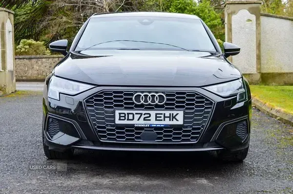 Begagnad Audi A3 Sport 150 HK (110 kW) 2022 Svart Sedan