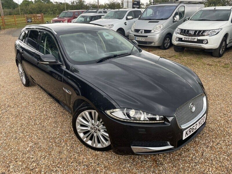 Grey Used 2013 Jaguar XF Sportbrake Portfolio Estate | £8,495 (Fair price) - Image 1/4