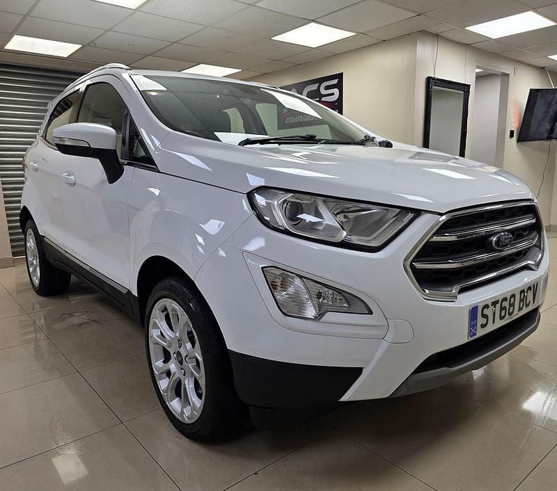 White Used 2018 Ford Ecosport Titanium SUV | £6,495 (Good price) - Image 1/4