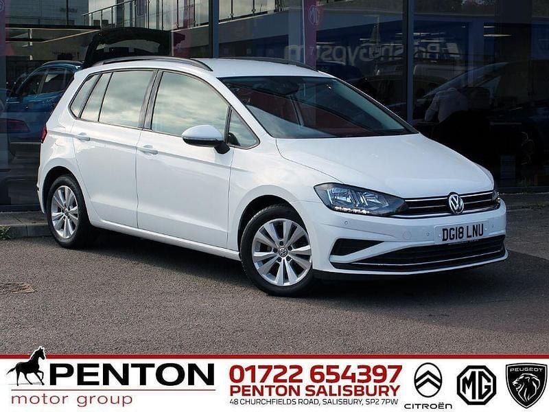 Used VW Golf Sportsvan SE 2018 White MPV