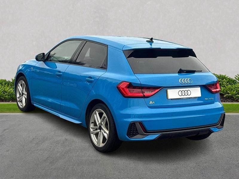 Used Audi A1 Sportback S-Line 150 HP (110 kW) 2020 Blue Hatchback