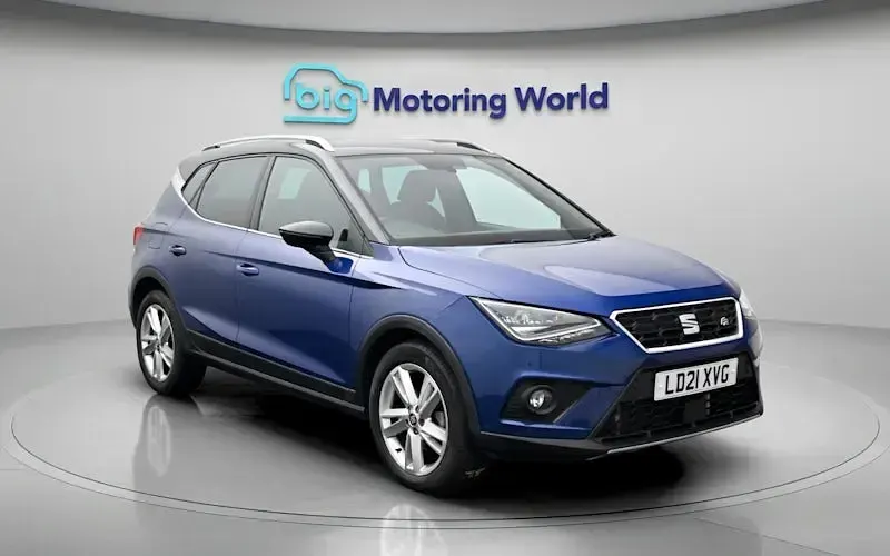Used Seat Arona FR 110 HP (80 kW) 2021 Blue SUV