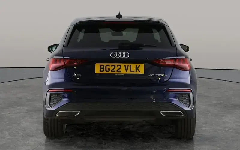 Used Audi A3 Sportback e-tron S-Line 204 HP (150 kW) 2022 Blue Hatchback