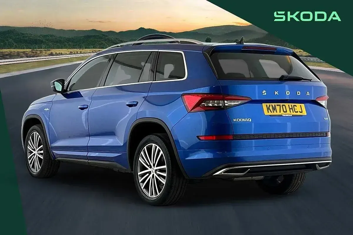 Used Skoda Kodiaq LAURIN & KLEMENT 150 HP (110 kW) 2020 Blue SUV