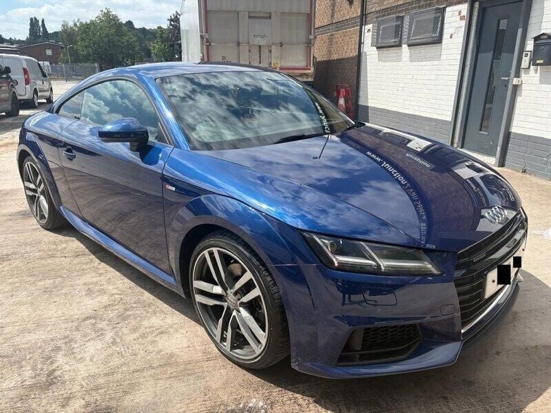 Blue Used 2017 Audi TT S-Line Coupe | £16,795 (Fair price) - Image 1/4