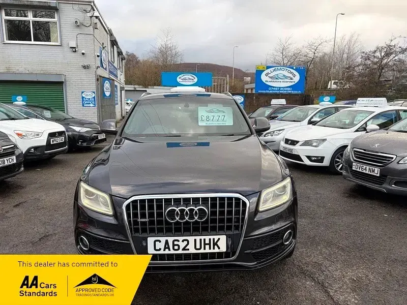 Begagnad Audi Q5 S-line plus 2012 Grå SUV