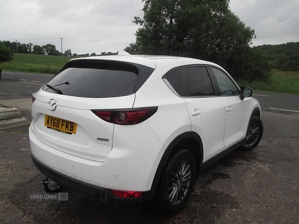 Used Mazda CX-5 150 HP (110 kW) 2018 White SUV