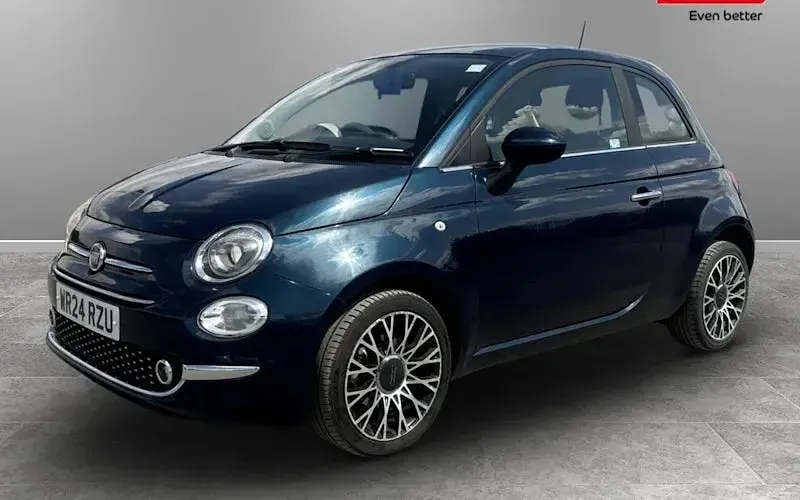 Used Fiat 500 69 HP (50 kW) 2024 Blue Hatchback