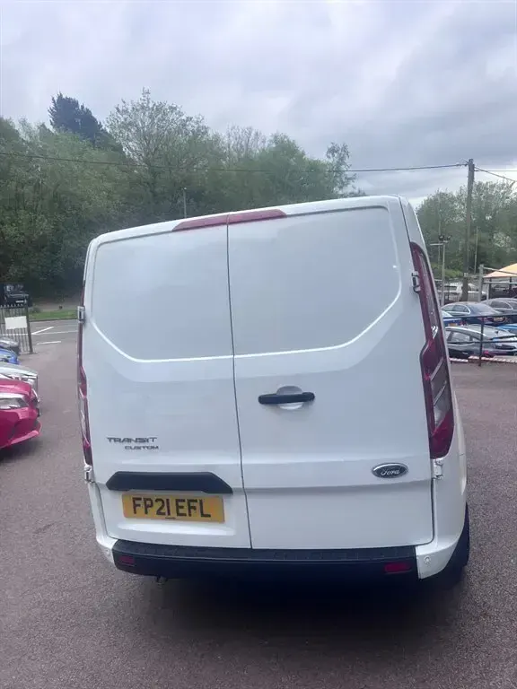Used Ford Transit Custom Trend 130 HP (95 kW) 2021 White Van