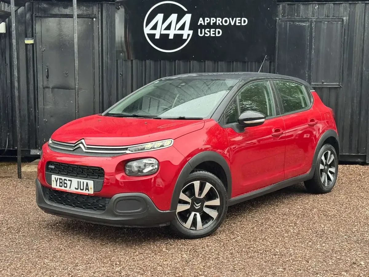 Used Citroën C3 Feel 2017 Red Hatchback