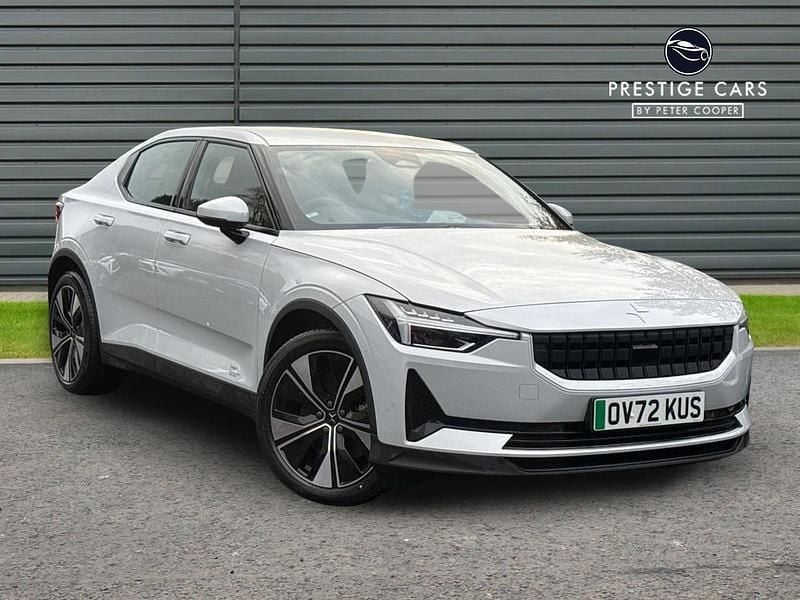 Silver Used 2022 Polestar 2 Long Range Single Motor Hatchback | £19,991 (Good price) - Image 1/4