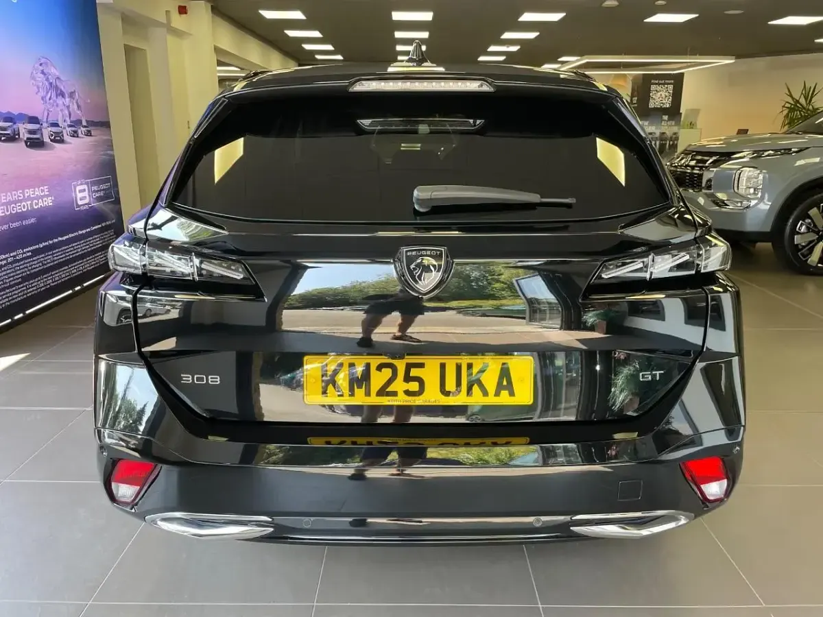 Used Peugeot 308 SW GT 134 HP (98 kW) 2025 Black Estate