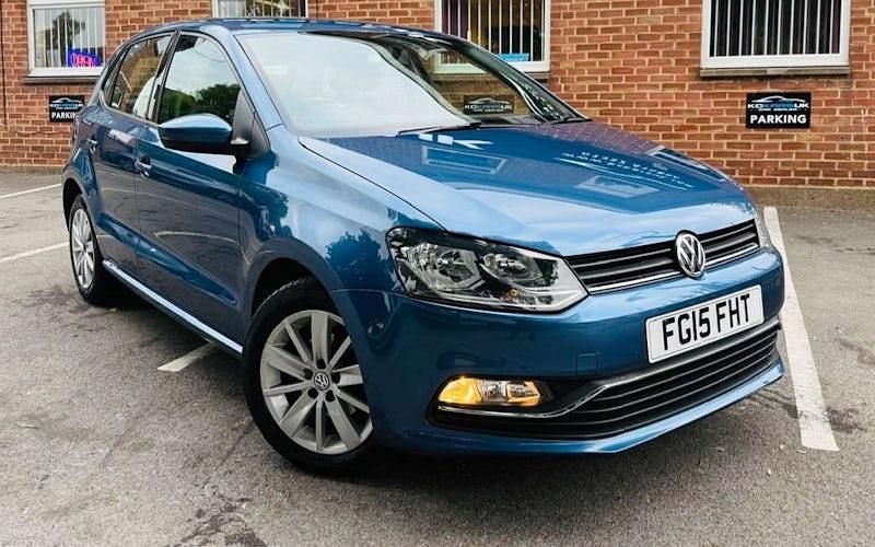 Blue Used 2015 VW Polo SE Hatchback | £6,730 (Fair price) - Image 1/4
