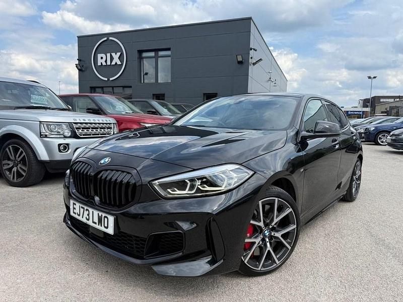Black Used 2023 BMW 128 M Sport Hatchback | £26,999 (Fair price) - Image 1/4
