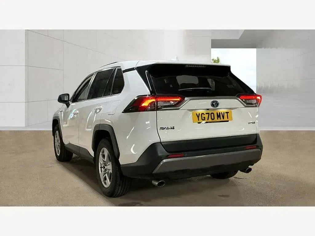 Used Toyota RAV4 Hybrid 2020 White SUV
