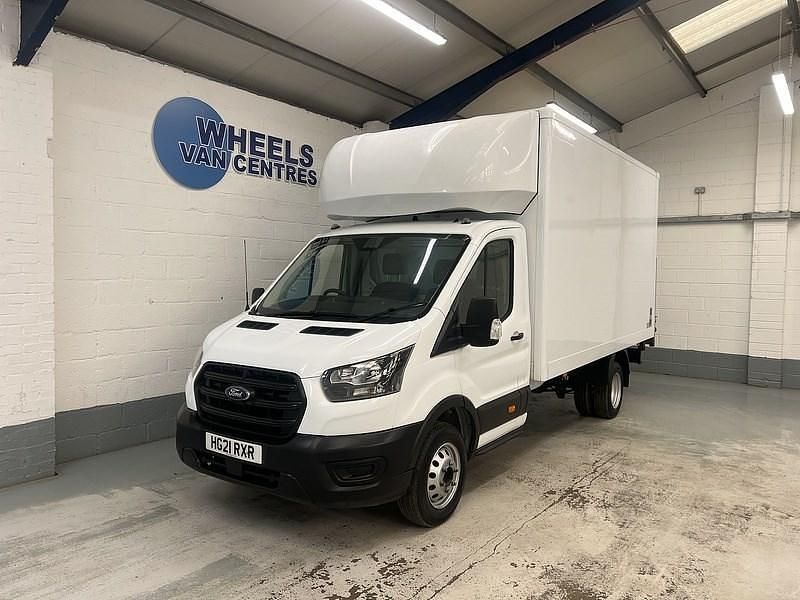 Used Ford Transit 130 HP (95 kW) 2021 White Cabriolet