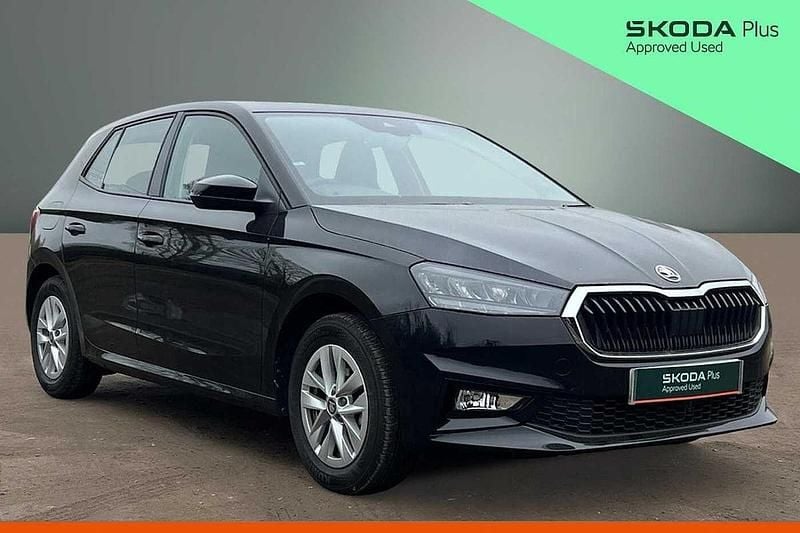 Used Skoda Fabia SE 95 HP (69 kW) 2025 Black Hatchback