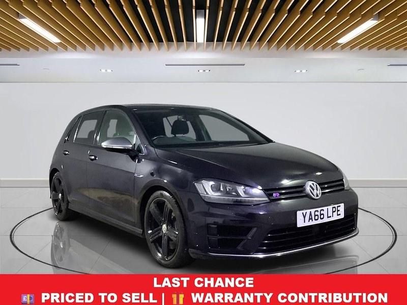 Used VW Golf VII R 300 HP (220 kW) 2016 Black Hatchback