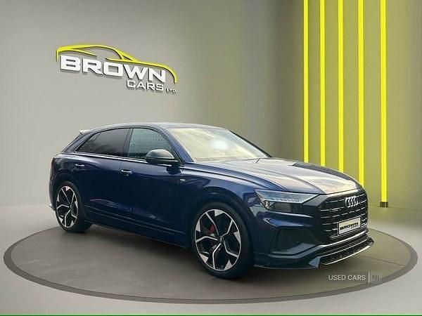 Used Audi Q8 Black Edition 286 HP (210 kW) 2022 Blue SUV