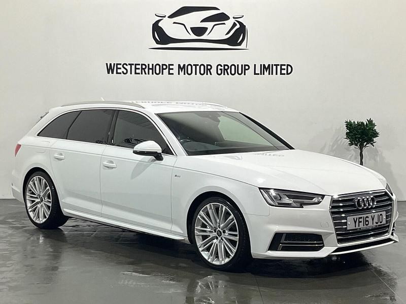 White Used 2016 Audi A4 S-Line Estate | £11,000 (Fair price) - Image 1/4