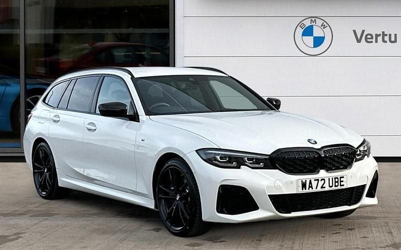 White Used 2022 BMW M340 M Sport Sedan | £41,995 (Fair price) - Image 1/4