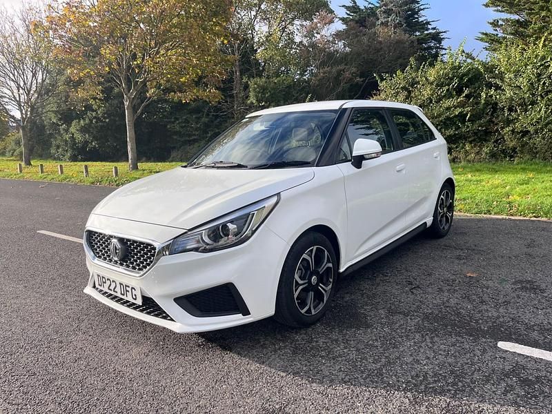 Used MG MG3 Excite 106 HP (77 kW) 2022 White Hatchback