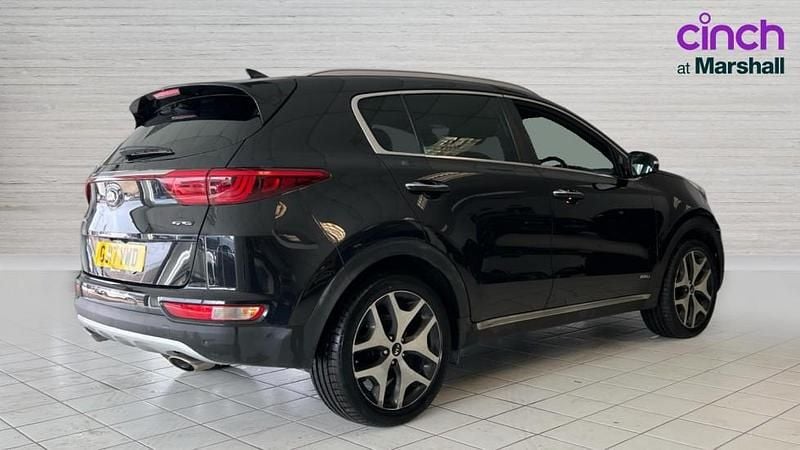 Used Kia Sportage GT-Line 134 HP (98 kW) 2017 Black SUV