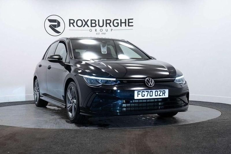 Used VW Golf VII R-line 150 HP (110 kW) 2020 Black Hatchback